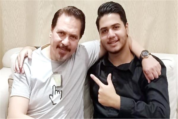 محمد رياض وابنه